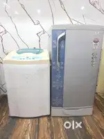Godrej 5 Star ratings refrigerator & samsung automatic washing machine