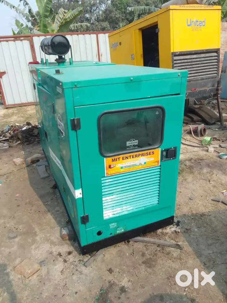 10kva to 500kva old and use silent generator