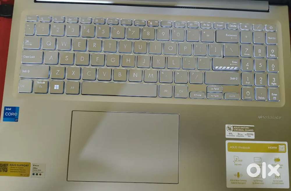 Asus Vivobook 15 – Intel i7 13th Gen 13620H 16GB RAM  512GB SSD