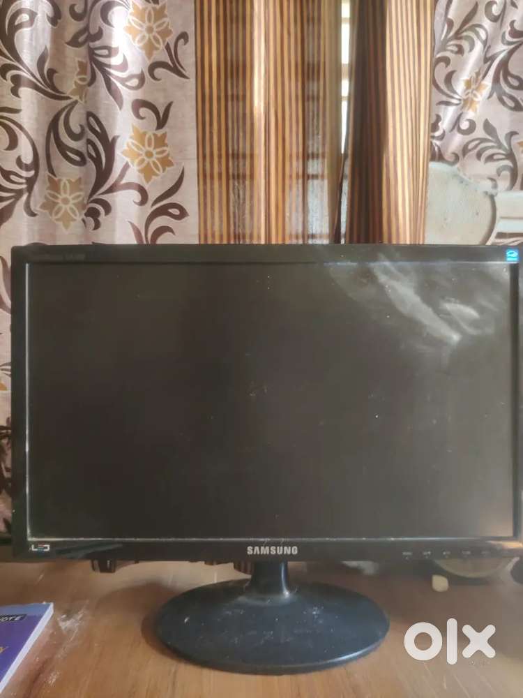 Monitor, cpu, Speakers for sale.