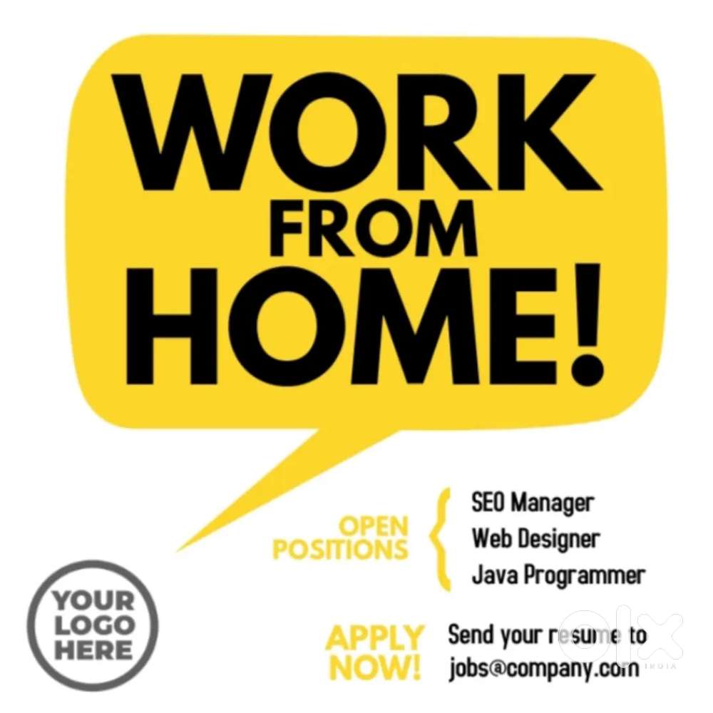 Work from home/Part time work