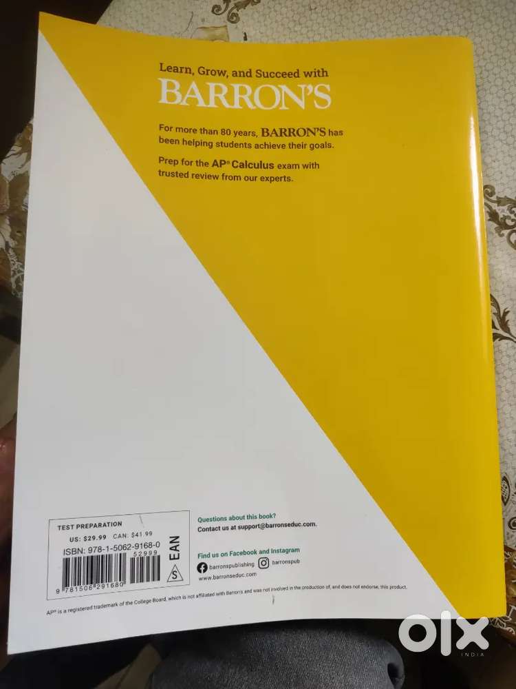 AP Calculus book