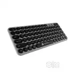Portronics Bubble 2.0 Wireless Keyboard (Grey)