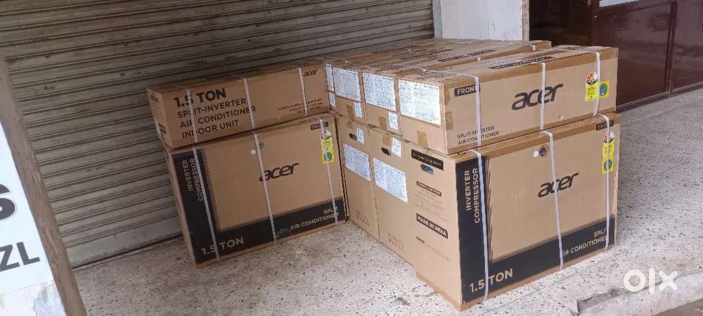 1.5 ton 3 star acer brand convertible inverter ac with brand Warranty