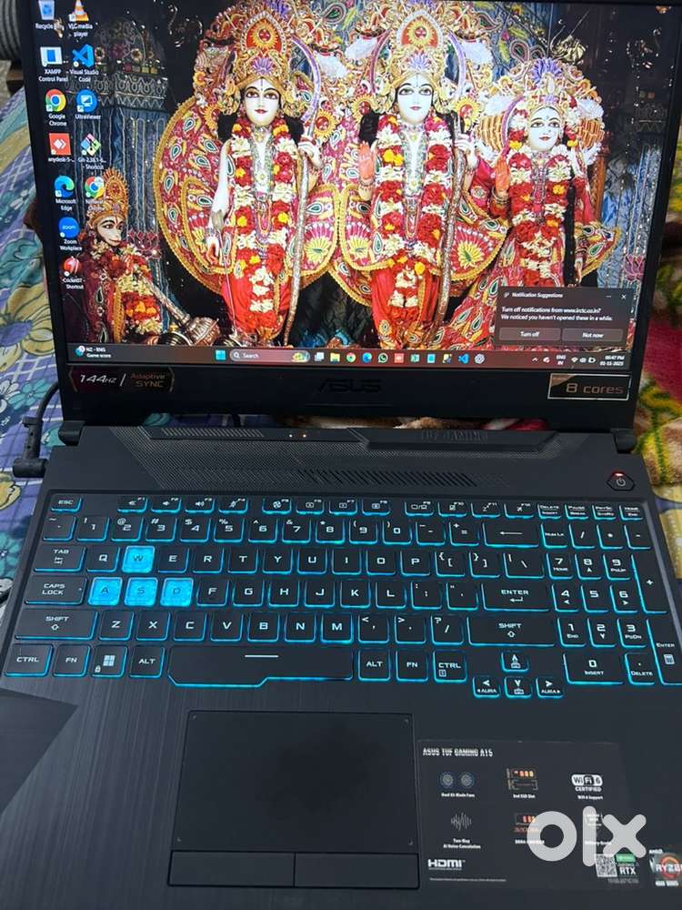 Asus TUF A15 Ryzen 7 4800H  Excellent Condition  With Box & Charger