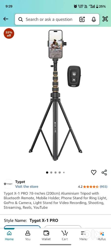 Tripod x1pro