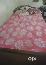 Furnished double bed
