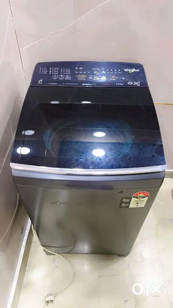 Whirlpool bloom wash pro top load washing machine