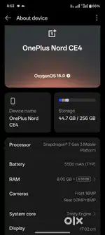 Oneplus Nord CE 4 5g