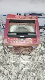 Panasonic 6.2kg flower body meroon colour washing machine