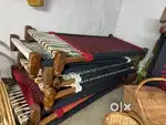 Charpai wooden khat pidha bench for indoor outdoor / home / event