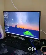 Desktop computer full setup