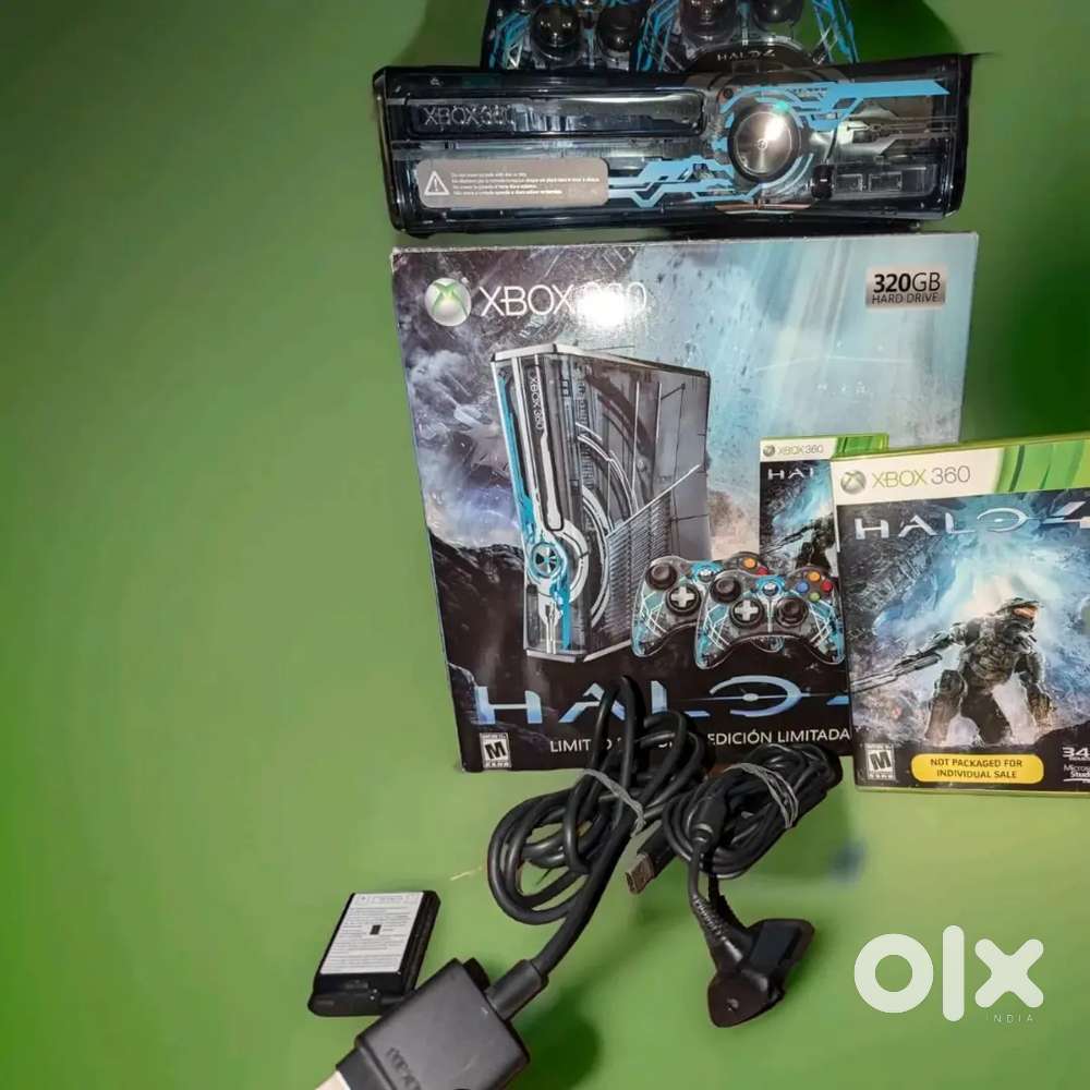 Halo 4 Limited Edition Microsoft Xbox 360 Console With +15 Games