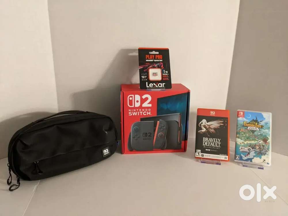 Nintendo Switch 2 Console Bundle Lexar 1TB Card