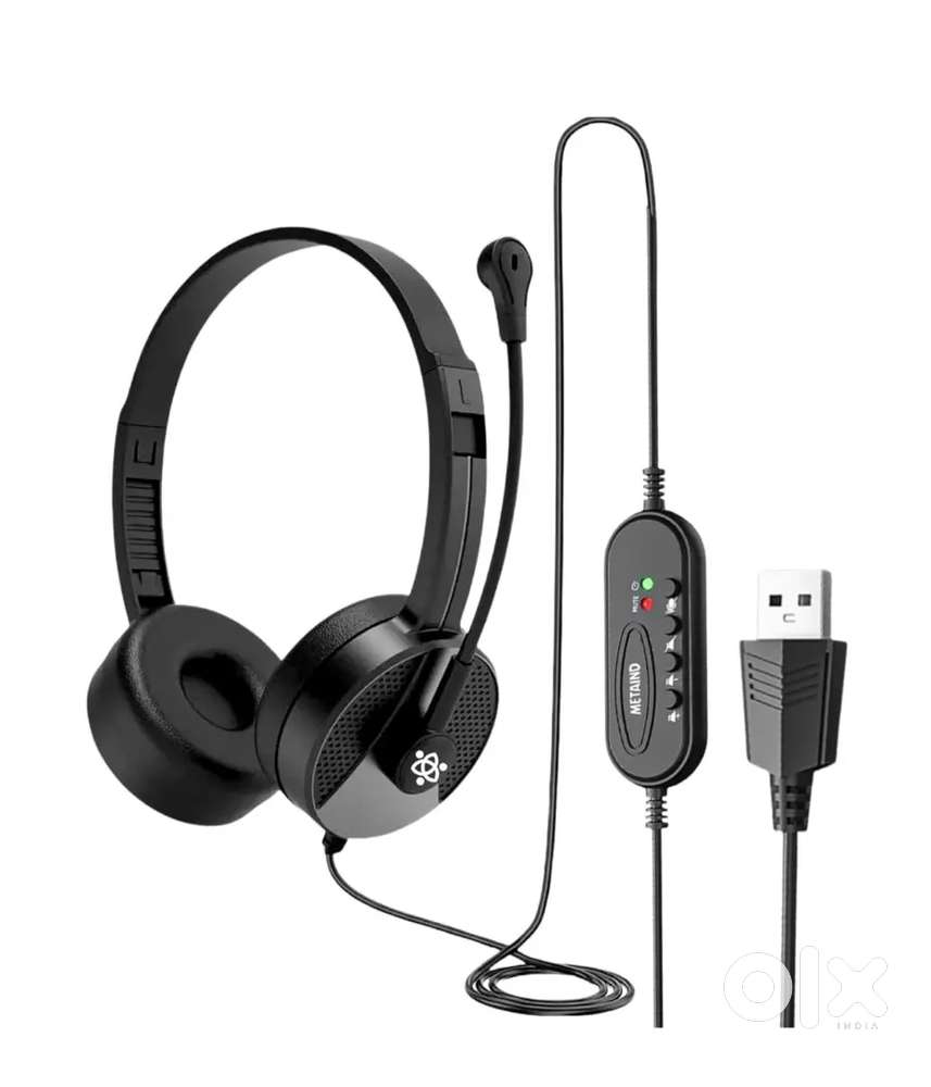 Wired USB Headphone - Original Bill available and box available.