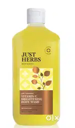 Just Herbs Vitamin C Brightening Body Wash with Lime and Liquorice