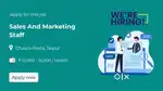 REGARDING SALES & MARKETING STAFF