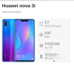 Nova 3i  4gb,128