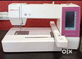Usha janome 450e computer embroidery mechine