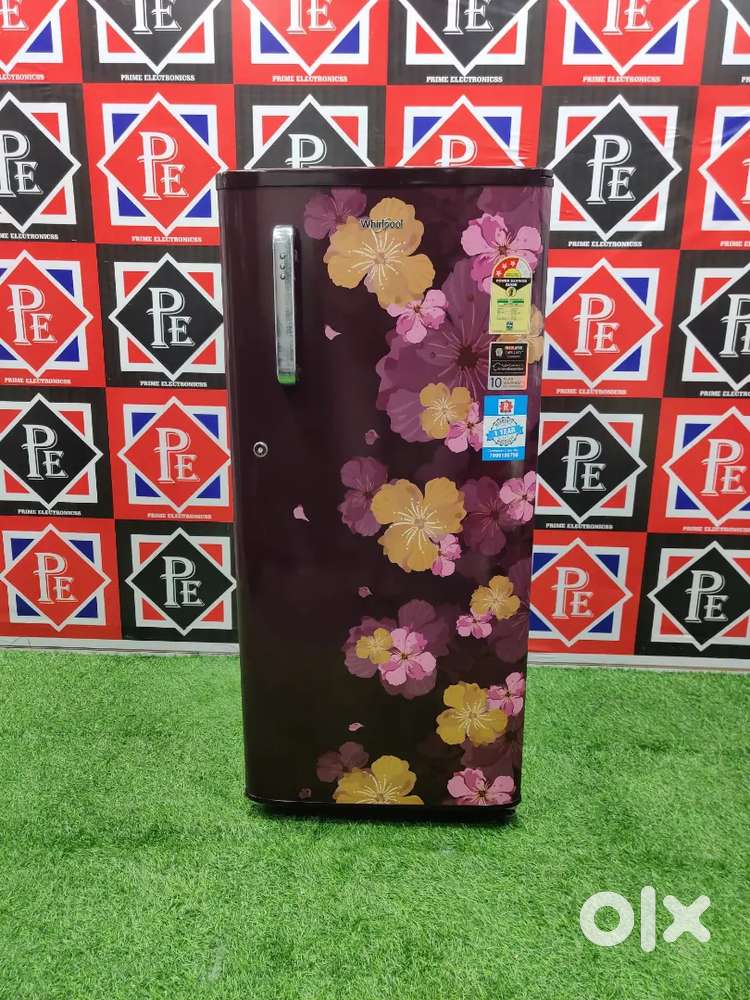 £~ Whirlpool ice magic 180 ltrs latest pink and maroon 3 Star with fre