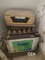 INVERTER with luminous battery