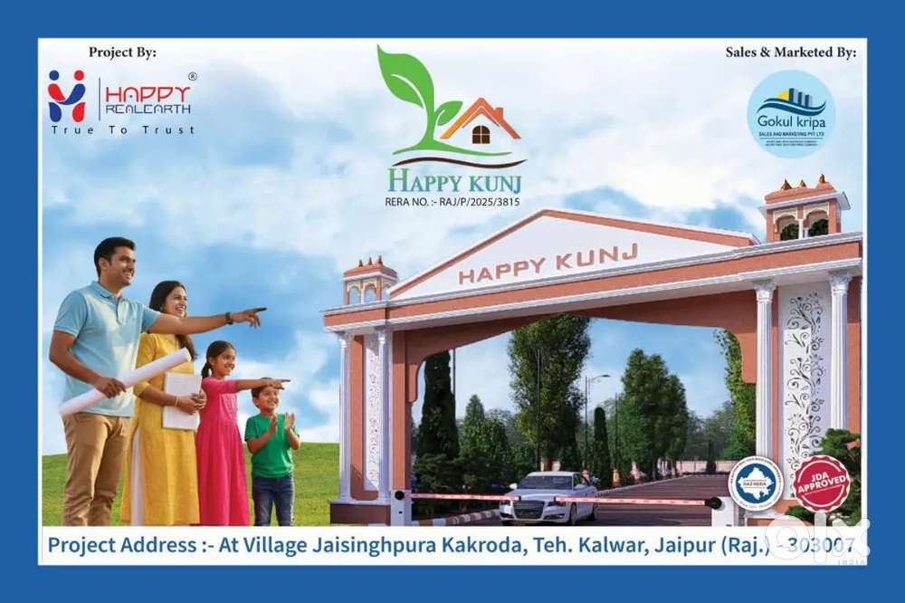 JDA +RERA APPROVED PLOT