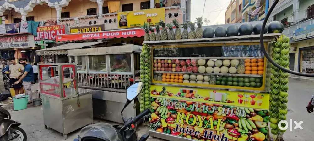 Running Fast Food, Biryani, Juice and Samosha shop sale daily 15k