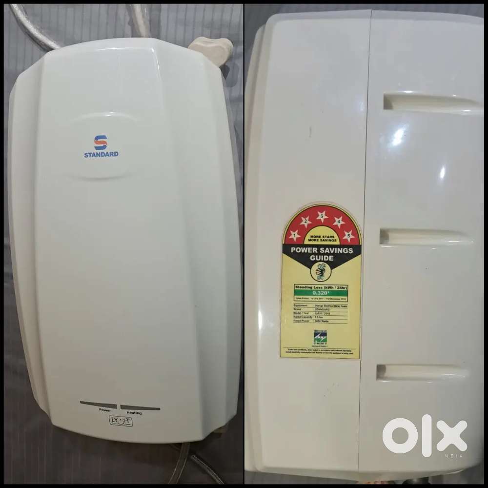 Standard Electric gyser 6 liters