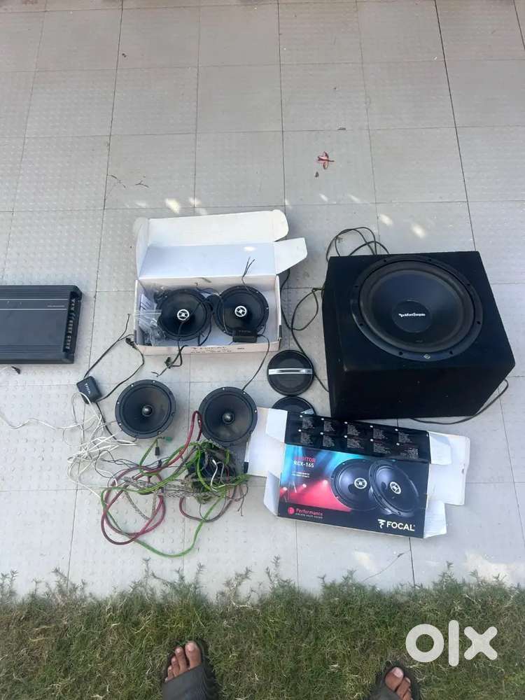 Car Music System Focal and Rockford