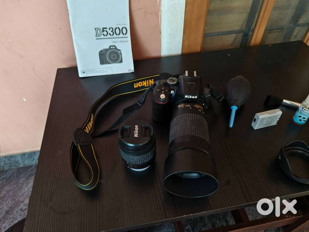 DSLR Nikon D5300 Full kit with VR lens,
