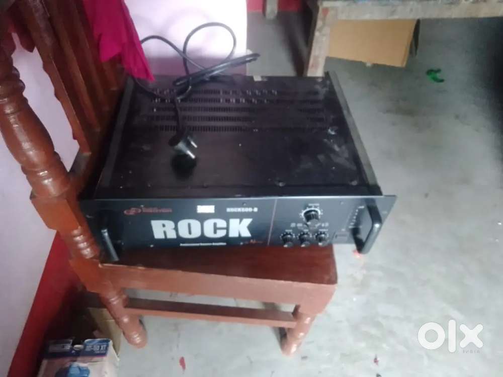 Rock 500 watt amplifier
