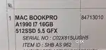 Appil laptop 4 sale