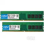 Crucial DDR4 8GB  2400Mhz  Ram