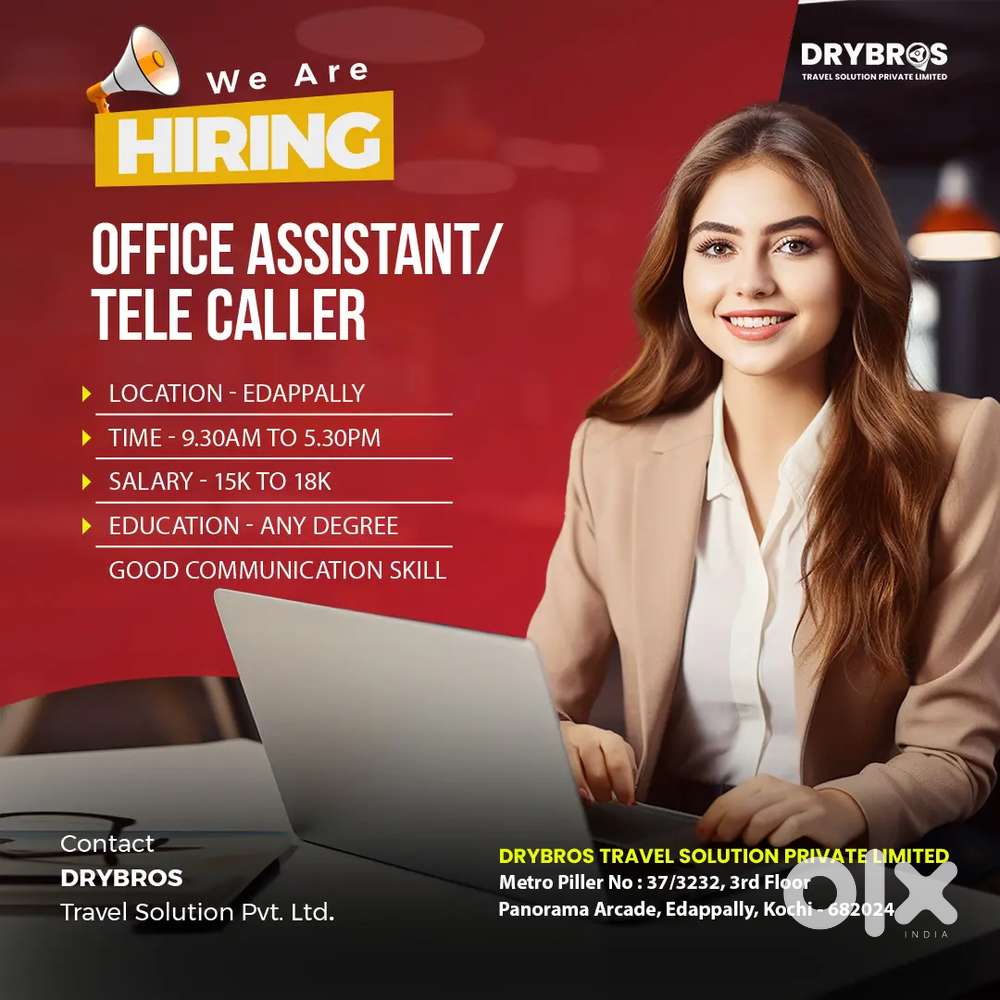 Office Assistant cum Telecaller