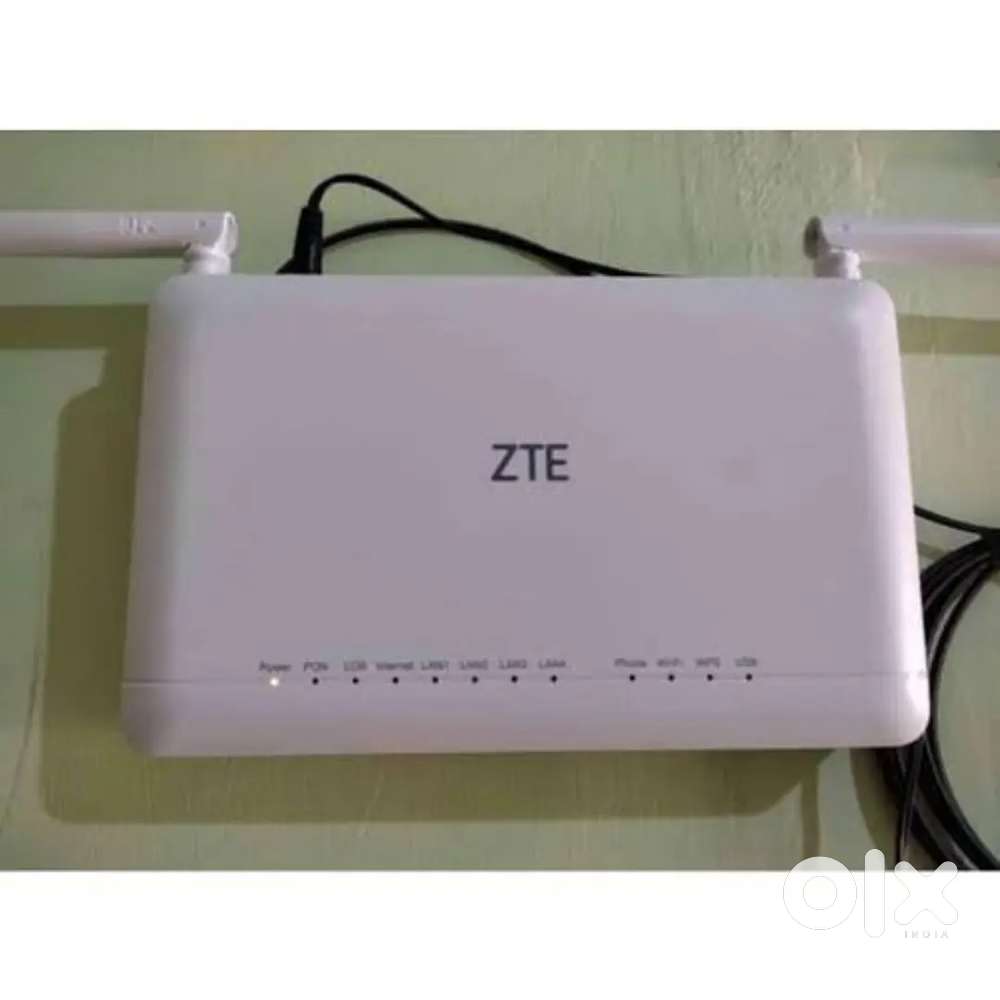 Zte ont + router fiber ont