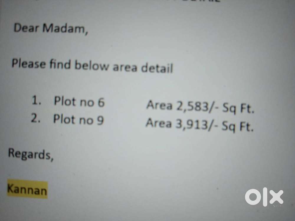 Plot near kovilamakkam