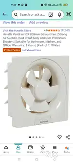 Exaust fan for Kitchen