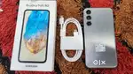 Samsung M35. 5G  with 8gb ram 256gb memory Box cable charger sb hai