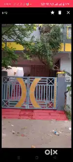 Newly painted independnt house for rent with grill dors for security