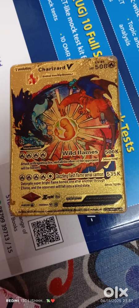 Pokemon Card gold