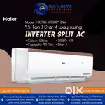 NEW HAIER HSU18R 1.5 TON 3 STAR INVERTER SPLIT AC 5YR GAS WARRANTY