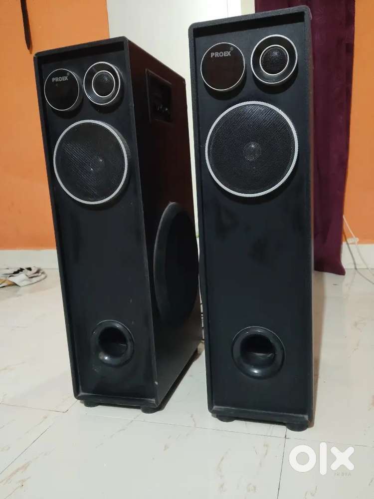 Proex Tower Speaker 2 Specker urgently sell price well be adjustebel