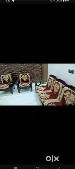 Sofa set with table