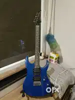 Blue Strauss Rottman Electric Guitar (1 year used)