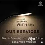 I'm a freelance graphic designer & video editor