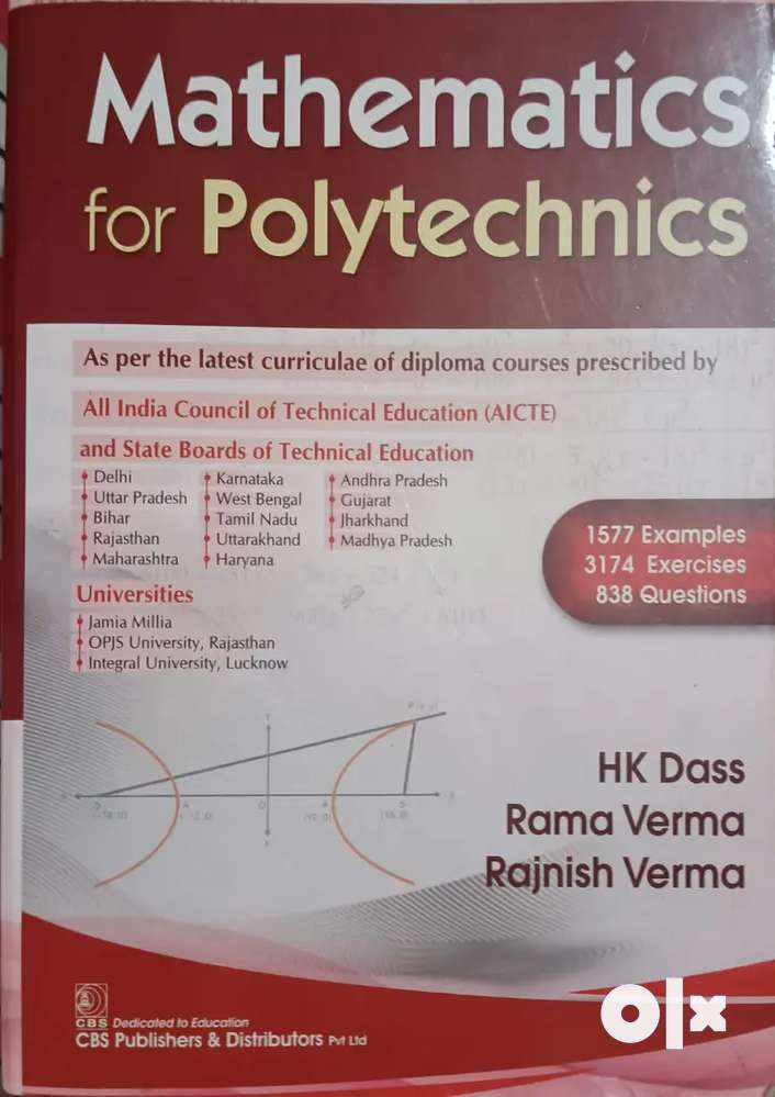 Polytechnic maths book hk das