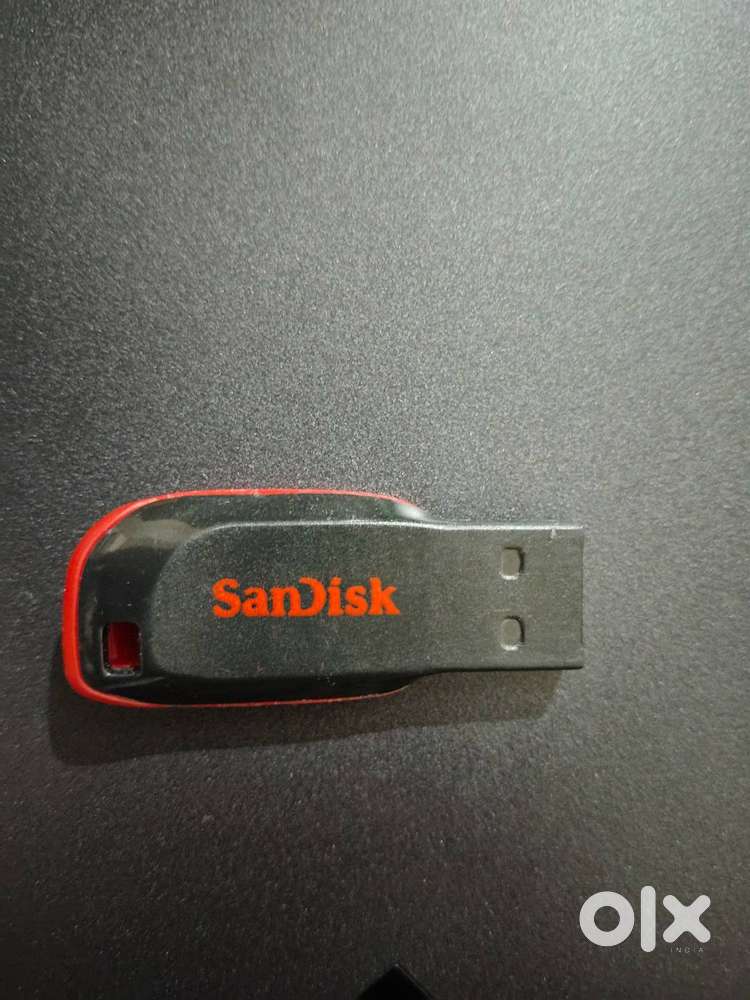 SanDisk Cruzer Blade 64GB, USB 2.0, Flash drive, Pendrive, Red