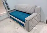 New brand sofa cum bed and rexine