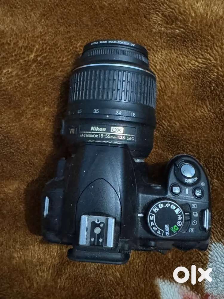 Nikon D3100 with 18-55 kit lens