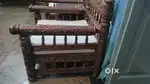 Wooden sofa